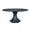 Bryce Navy Blue Round Dining Table by Worlds Away at Fig Linens and Home 1