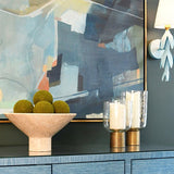 Cadey Large Candle Holder | Worlds Away Votive Pillar Holder - Lifestyle at Fig Linens and Home 2