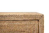 Casey Rope Buffet Cabinet | Worlds Away Dining Console at Fig Linens and Home - Rope Detail View 2