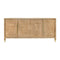 Casey Rope Buffet Cabinet | Worlds Away Dining Console at Fig Linens and Home - Front View