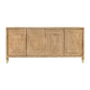 Casey Rope Buffet Cabinet | Worlds Away Dining Console at Fig Linens and Home - Front View