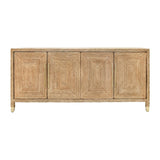Casey Rope Buffet Cabinet | Worlds Away Dining Console at Fig Linens and Home - Front View