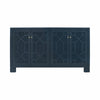 Claire Navy Blue Buffet | Worlds Away 4 Doors Consoles & Sideboards at Fig Linens and Home 2