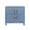 Cole Blue Side Table by Worlds Away 29"H x 28"W x 18"D Blue at FIG LINENS AND HOME 1