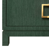 Cole Green Side Table by Worlds Away 29"H x 28"W x 18"D Green at FIG LINENS AND HOME 5