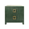 Cole Green Side Table by Worlds Away 29"H x 28"W x 18"D Green at FIG LINENS AND HOME 1