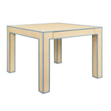 Collins Light Blue Game Table | Worlds Away Tables at Fig Linens and Home 3
