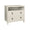 Corine Antique White Side Table by Worlds Away | Angle View at Fig Linens and Home