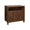 Worlds Away Corine Provincial Brown Oak Side Table | Angle View at Fig Linens and Home