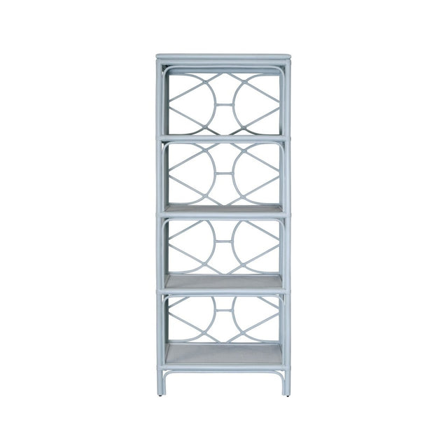 Danielle Light Blue Etagere by Worlds Away at Fig Linens and Home 1