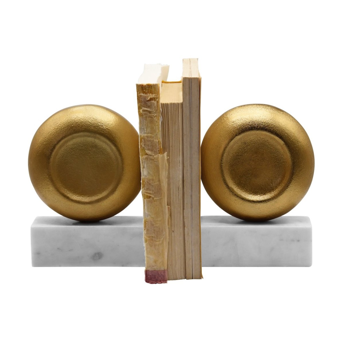 Disky Bookends by Worlds Away at Fig Linens and Home | Decor and Home Interiors 5