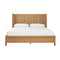 Dolly King Bed Frame by Worlds Away | Rattan Bed at Fig Linens and Home Front View
