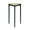 Dylan Dark Green Cigar Table by Worlds Away | Clover-Top Drinks Table at Fig Linens and Home 1