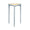Dylan Light Blue Cigar Table by Worlds Away | Clover-Top Drinks Table at Fig Linens and Home 1