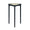 Dylan Navy Blue Cigar Table by Worlds Away | Clover-Top Drinks Table at Fig Linens and Home 1