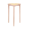 Dylan Pink Cigar Table by Worlds Away | Clover-Top Drinks Table at Fig Linens and Home 1