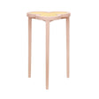Dylan Pink Cigar Table by Worlds Away | Clover-Top Drinks Table at Fig Linens and Home 1