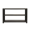 Emery Black Console Table by Worlds Away at Fig Linens and Home - Front View