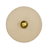 Worlds Away Emma Round Ivory Container | Decorative Round Box with Lid at Fig Linens and Home 4