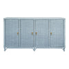 Worlds Away Evander Light Blue Cabinet at Fig Linens and Home - Front