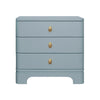 Fortune Light Blue Side Table | Worlds Away Night Stands & End Tables at Fig Linens and Home 1