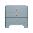 Fortune Light Blue Side Table | Worlds Away Night Stands & End Tables at Fig Linens and Home 1