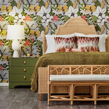 Fortune Olive Green Side Table | Worlds Away Night Stands & End Tables at Fig Linens and Home 2