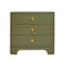 Fortune Olive Green Side Table | Worlds Away Night Stands & End Tables at Fig Linens and Home 1