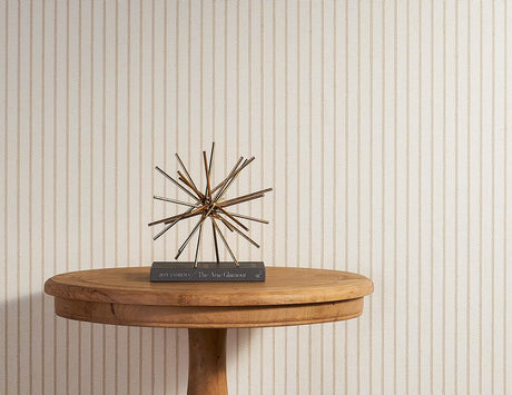 Gold Urchin Decorative Accessories by Worlds Away Medium 16" Dia Gold Leaf at FIG LINENS AND HOME 2