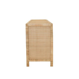 Worlds Away Granada Natural Buffet at Fig Linens and Home - Side View