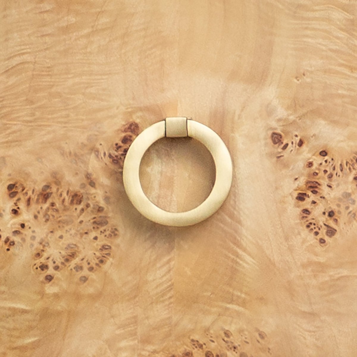 Henry Burlwood Demilune Chest by Worlds Away 35"H x 42"W x 20"D Burlwood at FIG LINENS AND HOME 6