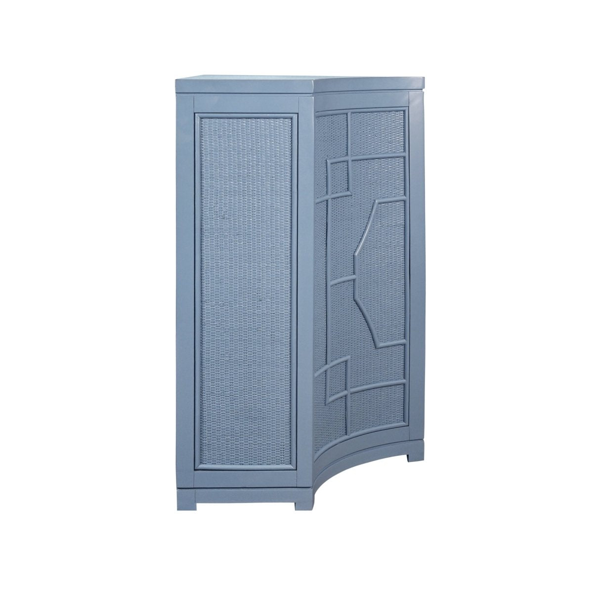 Isabel Capri Blue Buffet by Worlds Away | Cabinets & Sideboards at Fig Linens and Home - Angle 2