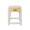 Jean Natural Grasscloth Side Table by Worlds Away at Fig Linens and Home 1 - Nightstand Front View