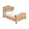 Jovi Queen Bed by Worlds Away at Fig Linens and Home | Coastal Winged Headboard Bed 2