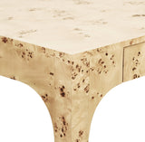 Kerry Burlwood Game Table by Worlds Away at Fig Linens and Home - View 4