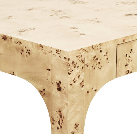 Kerry Burlwood Game Table by Worlds Away at Fig Linens and Home - View 4