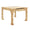 Kerry Burlwood Game Table by Worlds Away at Fig Linens and Home - View 1