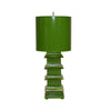 Large Green Pagoda Lamp by Worlds Away at Fig Linens and Home