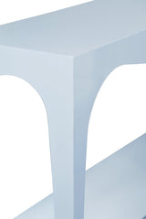 Worlds Away Laverne Light Blue Console Table | Sofa Tables at Fig Linens and Home 4
