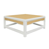 Locklin Natural Coffee Table | Worlds Away Grasscloth Coffee Tables at Fig Linens and Home 4