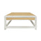 Locklin Natural Coffee Table | Worlds Away Grasscloth Coffee Tables at Fig Linens and Home 1