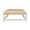 Locklin Natural Coffee Table | Worlds Away Grasscloth Coffee Tables at Fig Linens and Home 1
