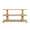 Lowen Cerused Oak Console Table by Worlds Away at Fig Linens and Home - Front View
