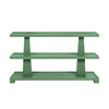 Lowen Green Console Table by Worlds Away at Fig Linens and Home - Front View