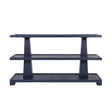 Lowen Navy Blue Console Table by Worlds Away at Fig Linens and Home - Front View