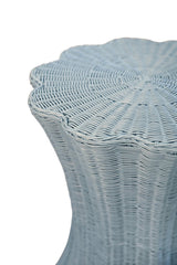 Worlds Away Maggie Light Blue Occasional Table at Fig Linens and Home - Detail 2