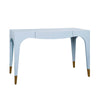 Worlds Away Mandi Light Blue Desk | Luxury Home Office at Fig Linens and Home 3