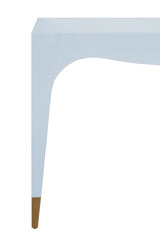 Worlds Away Mandi Light Blue Desk | Luxury Home Office at Fig Linens and Home 5