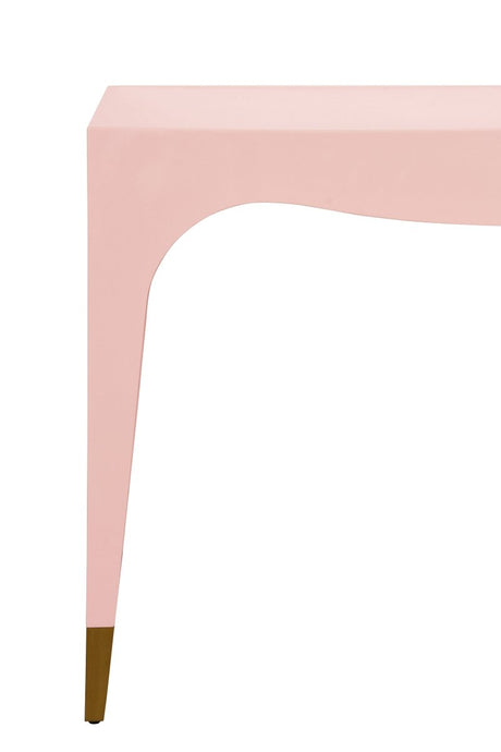 Worlds Away Mandi Pink Desk | Luxury Home Office at Fig Linens and Home 6