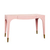 Worlds Away Mandi Pink Desk | Luxury Home Office at Fig Linens and Home 3